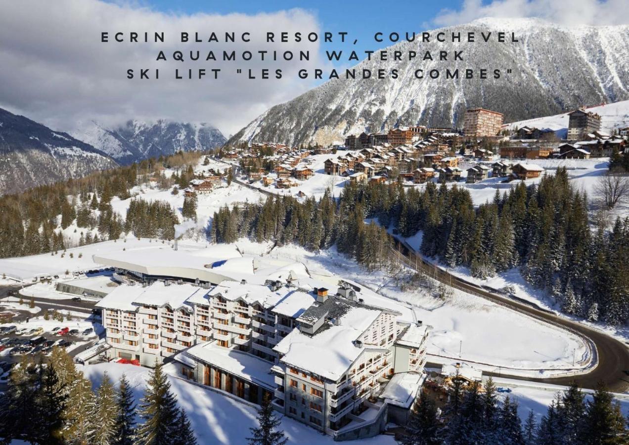 Ecrin Blanc Resort Courchevel - Aquapark Экстерьер фото